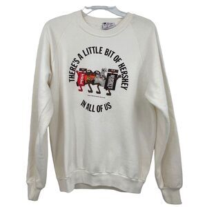Vintage 1980s College Lane There Is A Little Bit Of Hersey In‎ All Of Us Shirt L